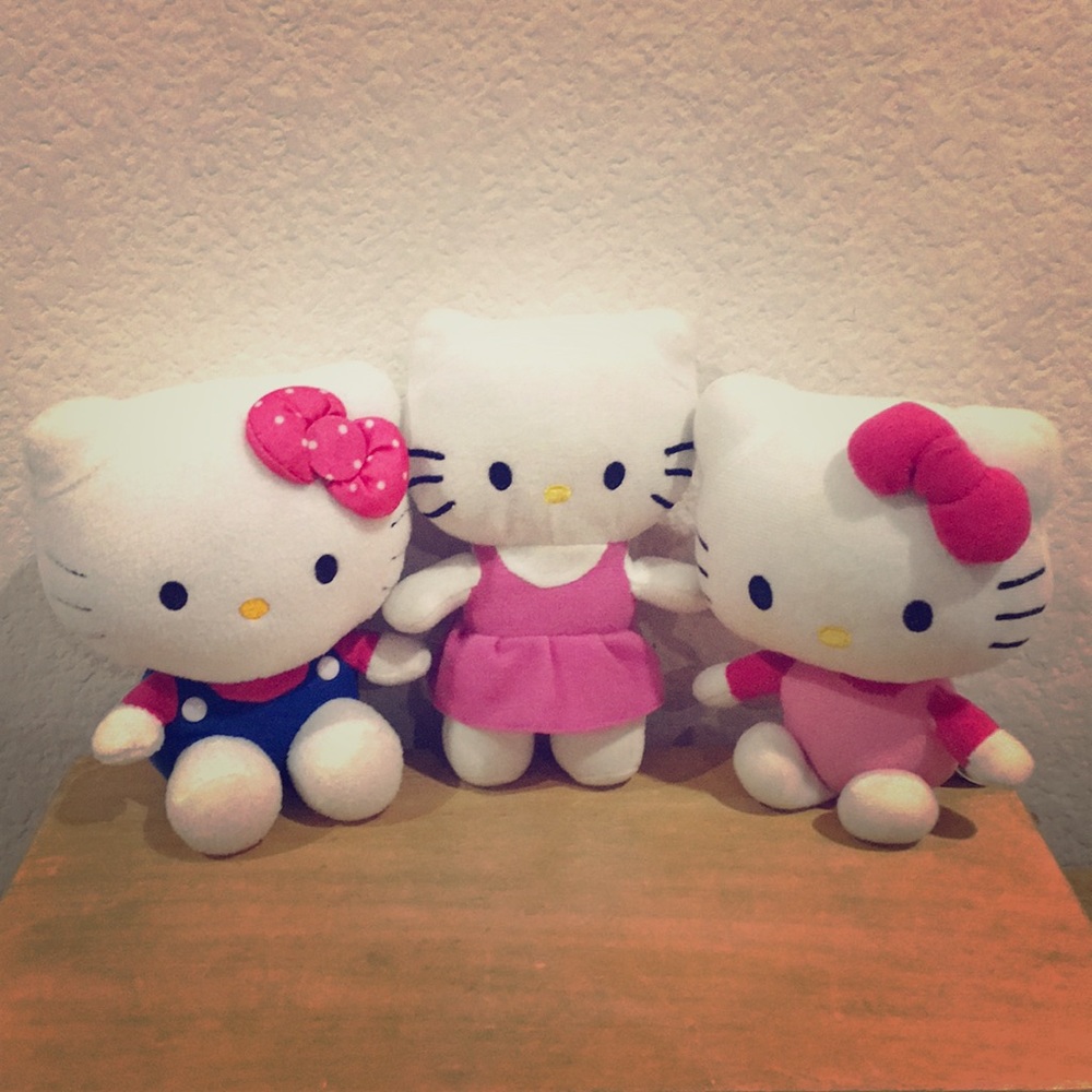 ❣️RARE HELLO KITTY❣️COLLECTION BY SANRIO HARD TO FIND PRETTY CUTE PLUSH TOYS LOT